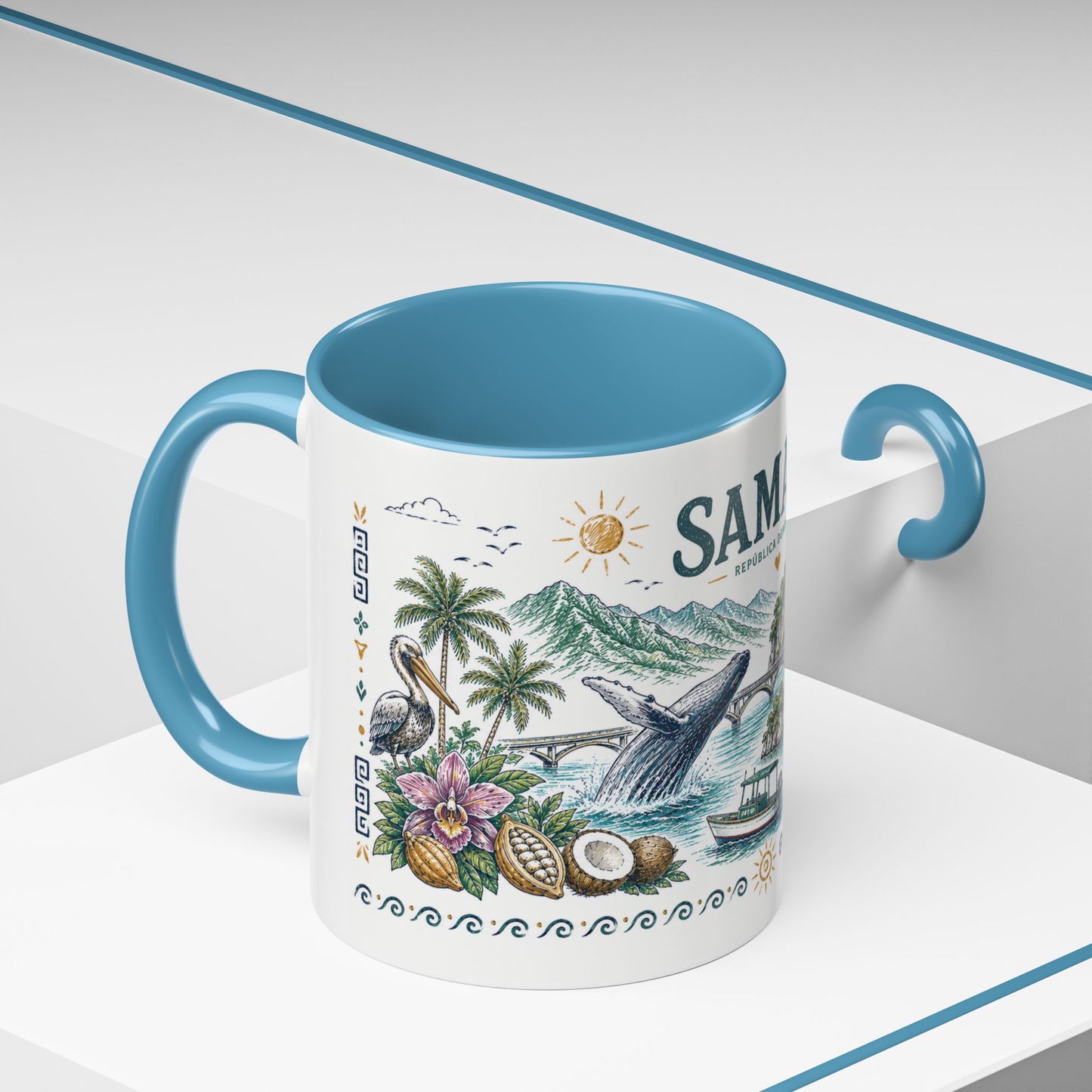 Samaná Dominican Republic Mug | Dominican Coffee Mug | Caribbean Travel Gift