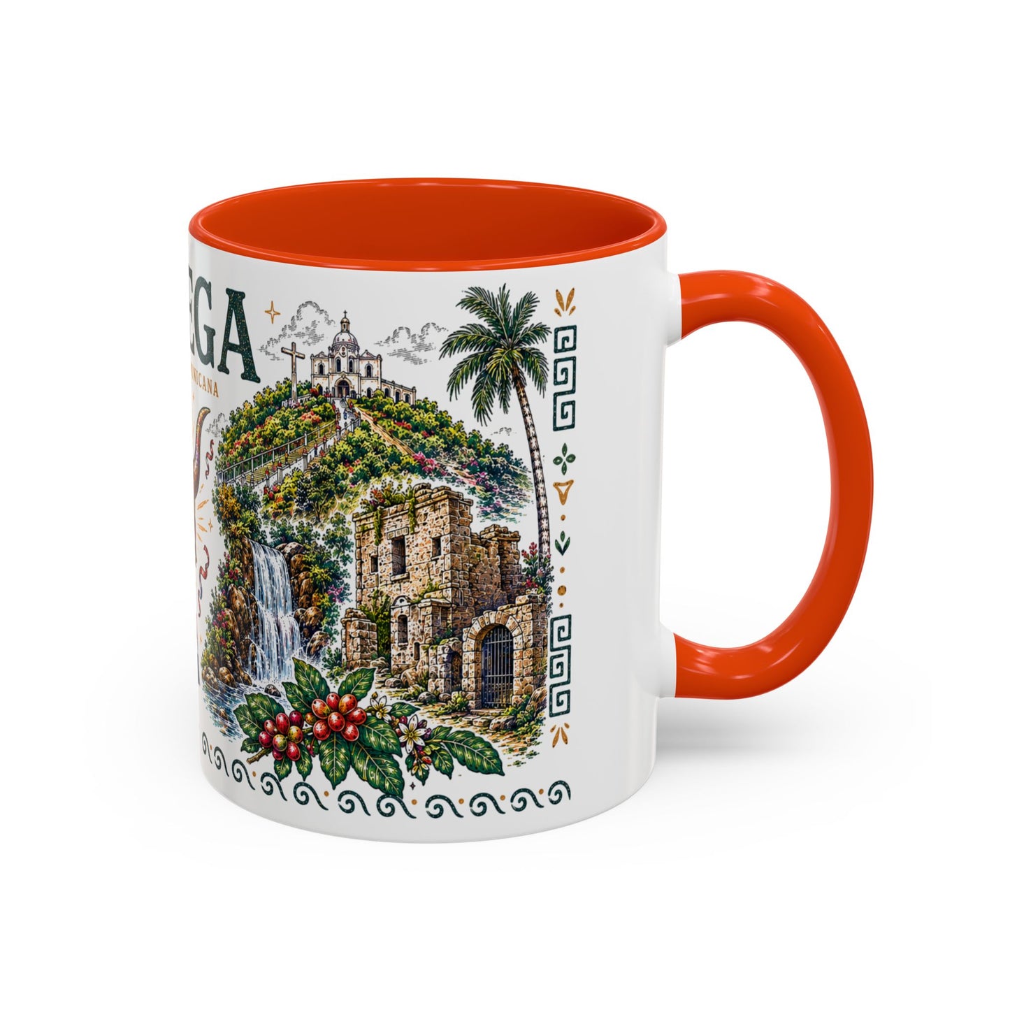 La Vega Dominican Republic Mug | Vintage Dominican Heritage Coffee Cup