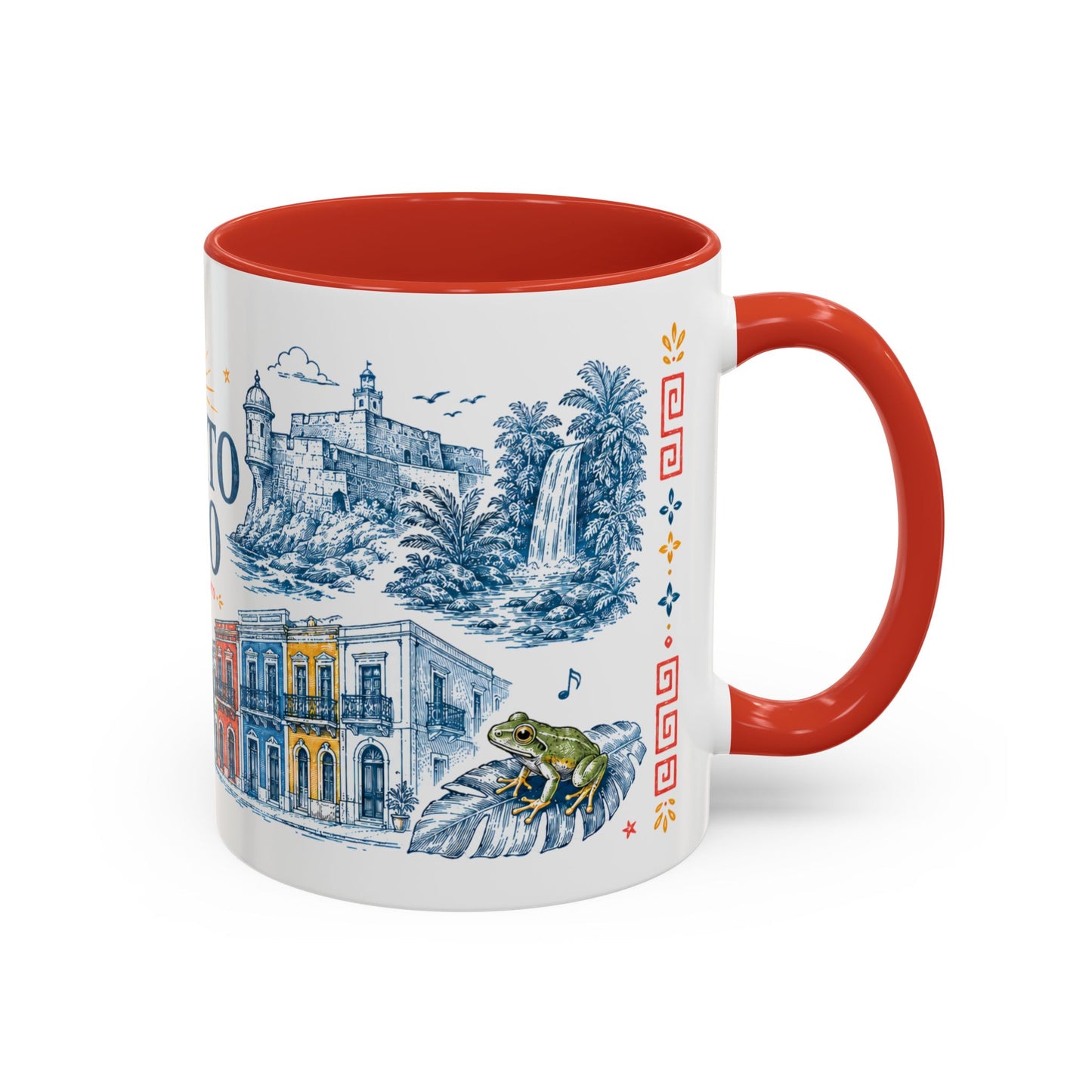 Puerto Rico Ceramic Coffee Mug | Travel Souvenir