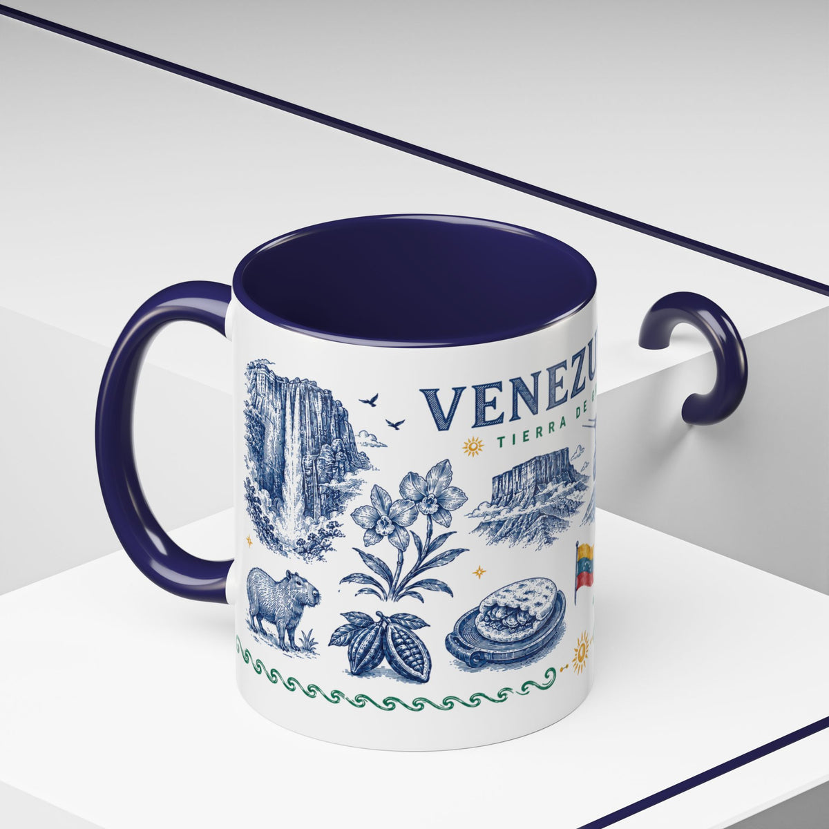 Venezuela Mug – Illustrated Venezuelan Coffee Mug & Heritage Gift