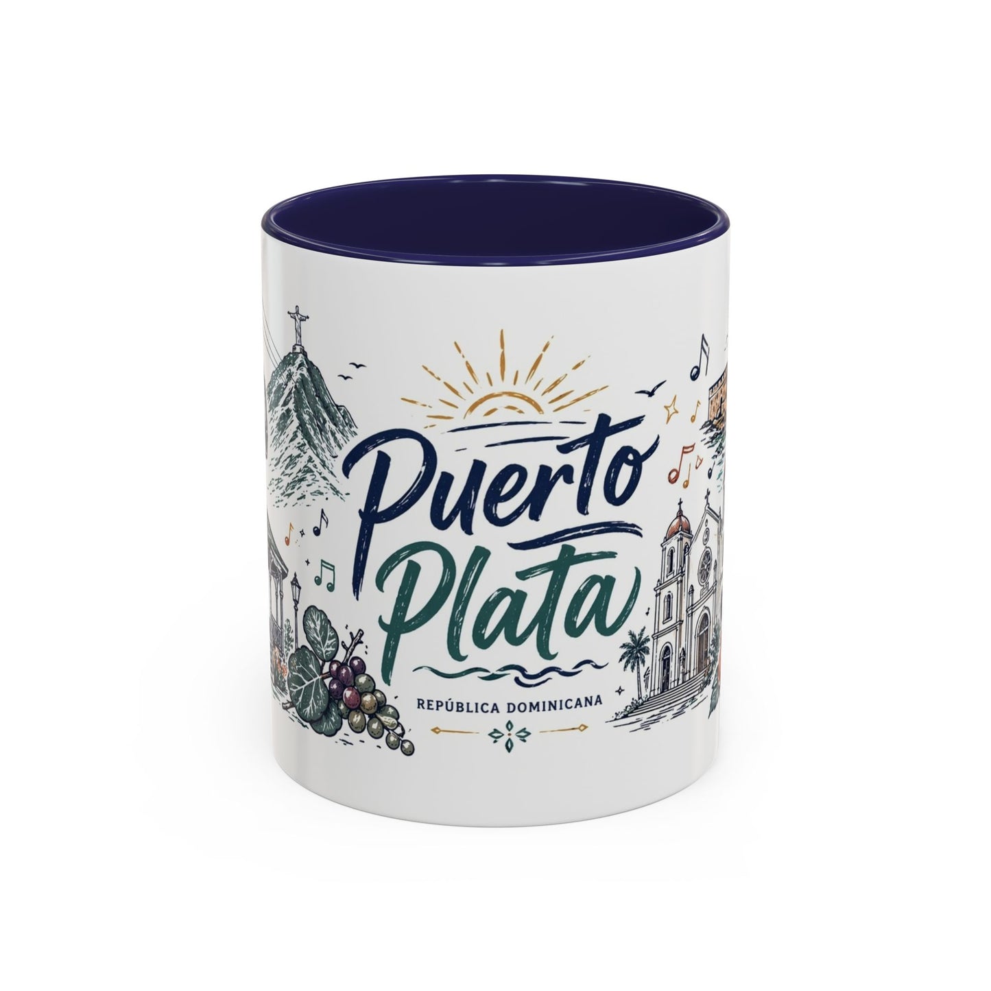 Puerto Plata Coffee Mug — Dominican Republic Travel Souvenir