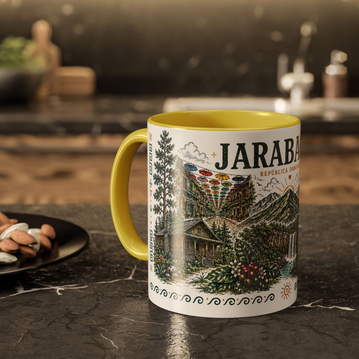 Jarabacoa Dominican Republic Mug | Vintage Dominican Heritage Coffee Cup