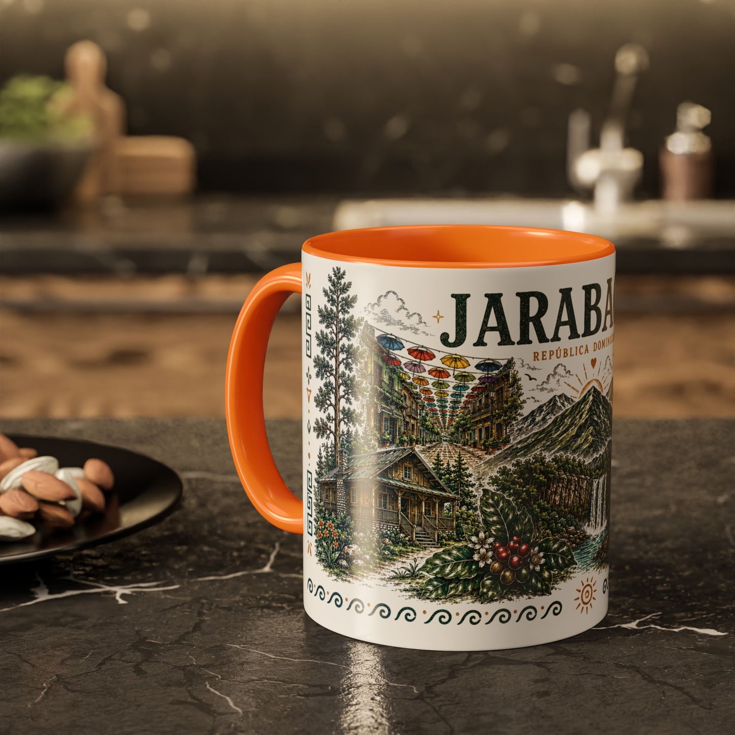 Jarabacoa Dominican Republic Mug | Vintage Dominican Heritage Coffee Cup